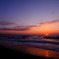 石狩浜夕景