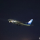 夜空に浮かぶ