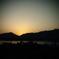 稲佐山と夕暮れ