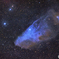 青い馬星雲