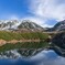 雪の立山とみくりが池