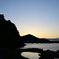 犬山城　夕暮れ