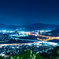 黄金山からの夜景