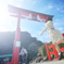 旅先にて３　祈願