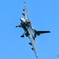 百里基地航空祭２０２３　サンスコ　F-2A 機動飛行　８の字旋回