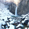 winter waterfall  .3