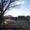 夕暮れの散歩道