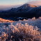 霧氷染まる黒檜山