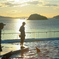 四国水族館からの夕日