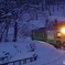 魚沼の只見線　上りの始発列車！①～②の中の①