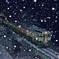 早朝の只見線　早戸駅到着！