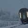 大雪の上り列車