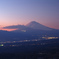 富士山と夜景