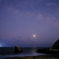 金星と天の川　外房