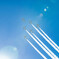 Blue Impulse in Blue Sky