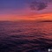 壱岐水道　フェリーからの夕暮れ