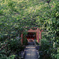 神社への道