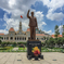 Ho Chi Minh statue in Ho Chi Minh city