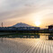 弘南鉄道夕暮れ