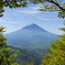 三方分山からの富士
