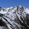 木曽駒ケ岳への稜線