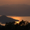灰ヶ峰からの夕日