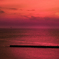 伊良湖の夕日（海です）