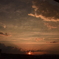 夕暮れの癒し