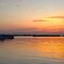夕景に富士と灯台と・・・