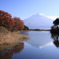田貫湖からの富士