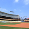 ドジャースタジアムベンチから