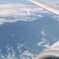 飛行機から大山