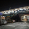 夜のプラットホーム