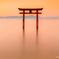 琵琶湖の夏朝時間 ～空色の移ろいに湖面も染まる瞬(とき)～