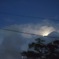 宵の月雲