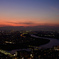 梅雨明け後の夕景