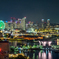 横浜マリンタワーの夜景