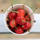 A cup of cherries