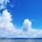 南の空…海