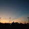おはようの空。