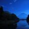 夜の富士山