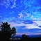 夕方サイクリング　山頂にて