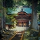 静かに佇む寺
