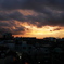 或る日の夕空