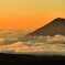 早朝の岩手山
