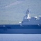 錦江湾にて2024 桜島と護衛艦いずも