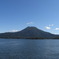 雄大な雄阿寒岳