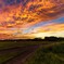 ある夏の日の夕暮れ