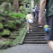 山寺の階段