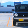 屋上駐車場とハスラー
